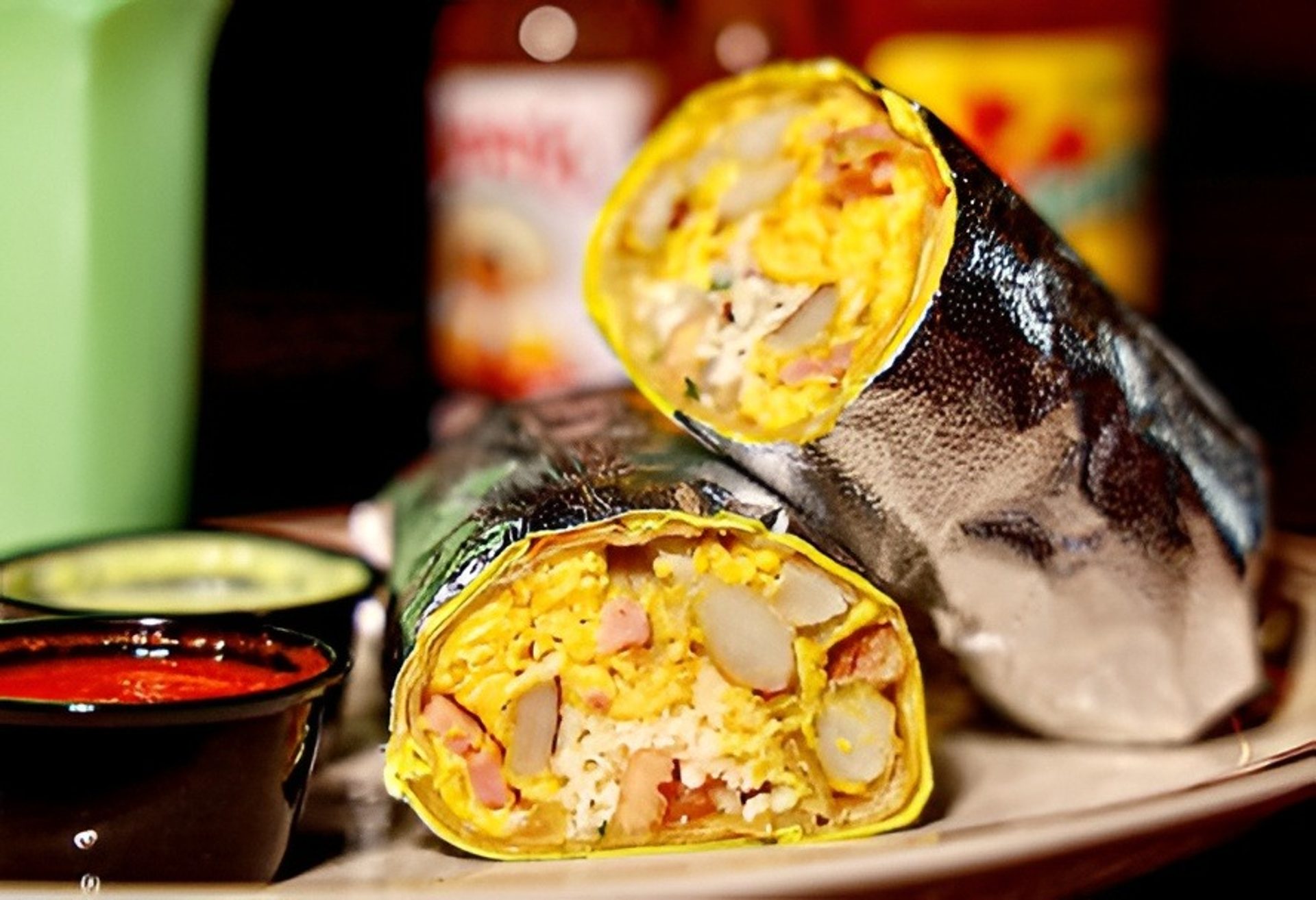Breakfast burritos