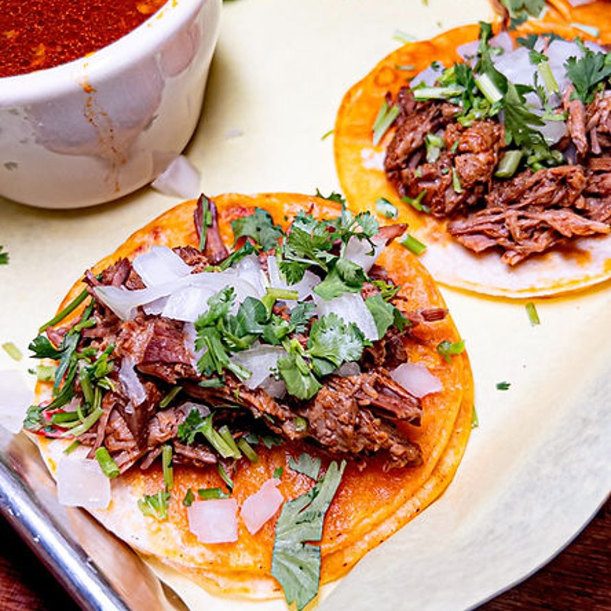 Birria street taco