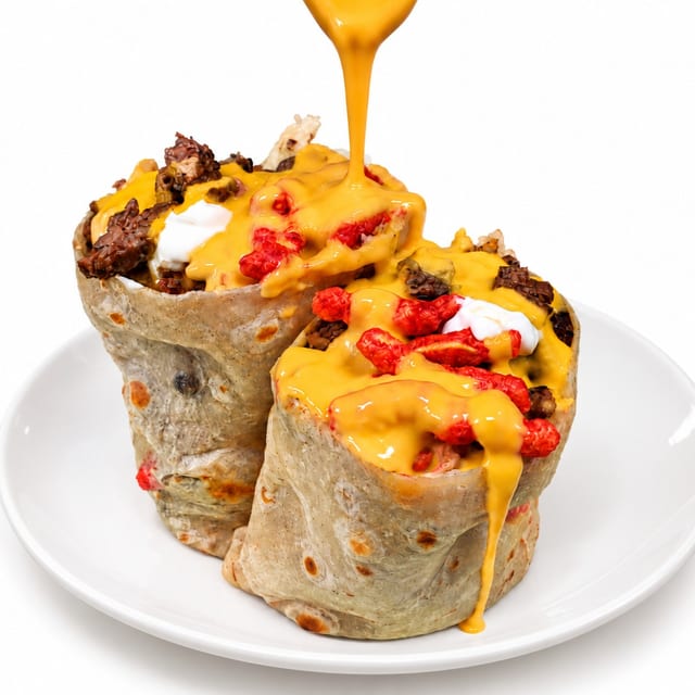 Hot Cheetos Burrito.
