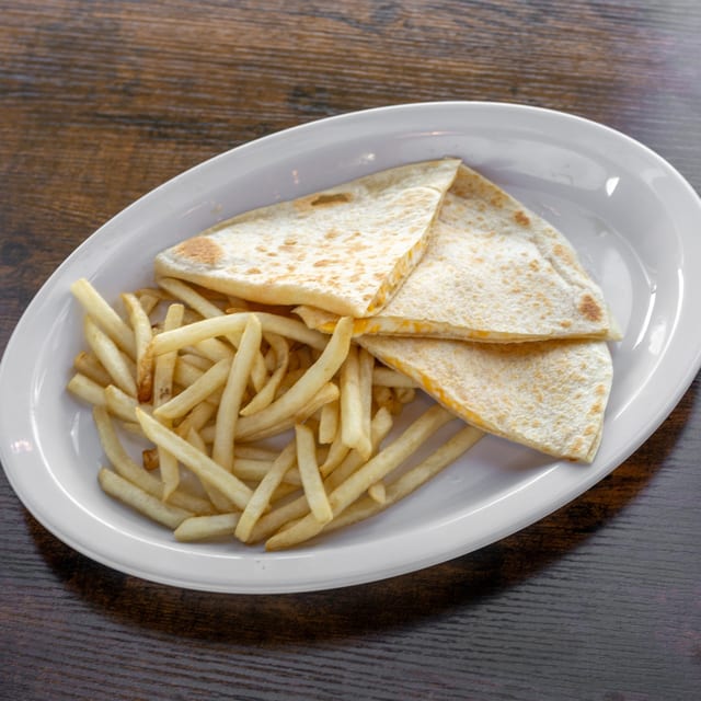 Kids Quesadilla Meal.
