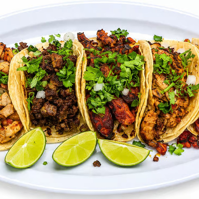 5 street tacos.