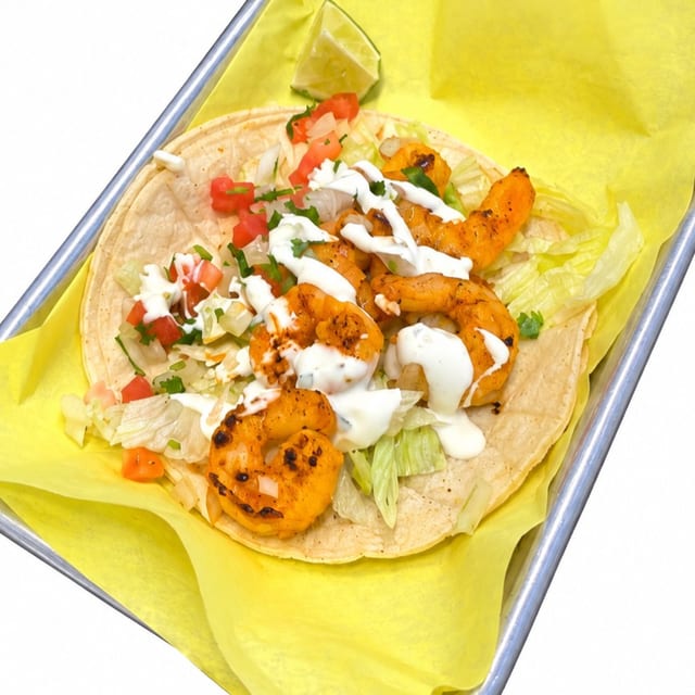 Shrimp Taco.