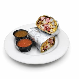 Ham Breakfast Burrito
