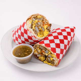 Sausage Breakfast Burrito