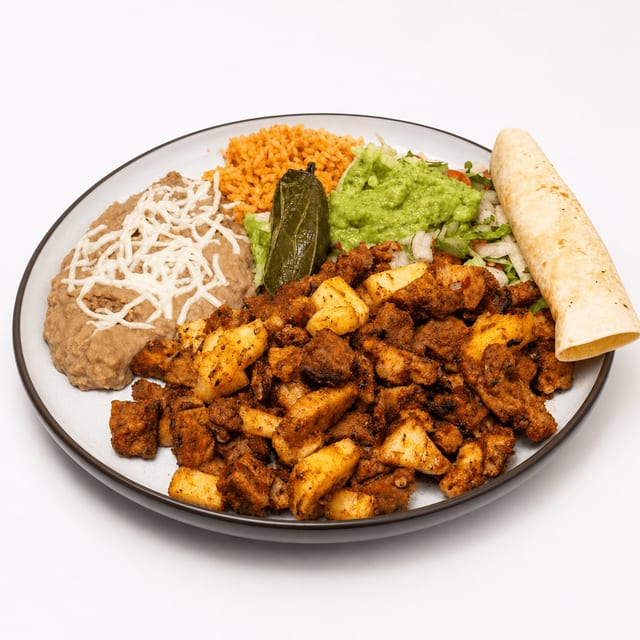 Al Pastor Plate.