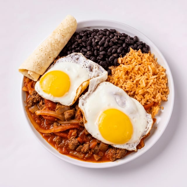 Steak Ranchero Plate.