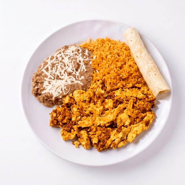 Chorizo & Egg Plate.